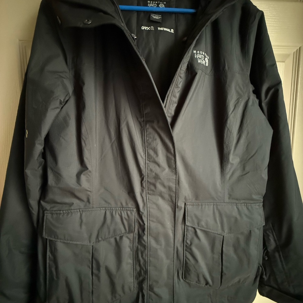 Mountain Hardwear Black Insulated Jacket